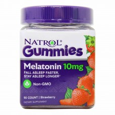 Natrol Suplemento de Melatonina em Balas Gummies 10mg (Contém 90)